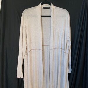 Miracle berry Light Beige Open Cardigan